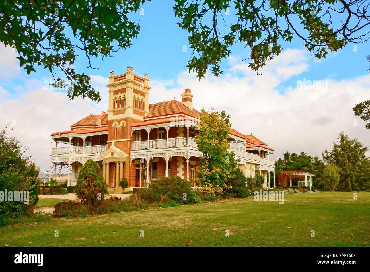 Langford Homestead,Walcha Australia. Stock Photo