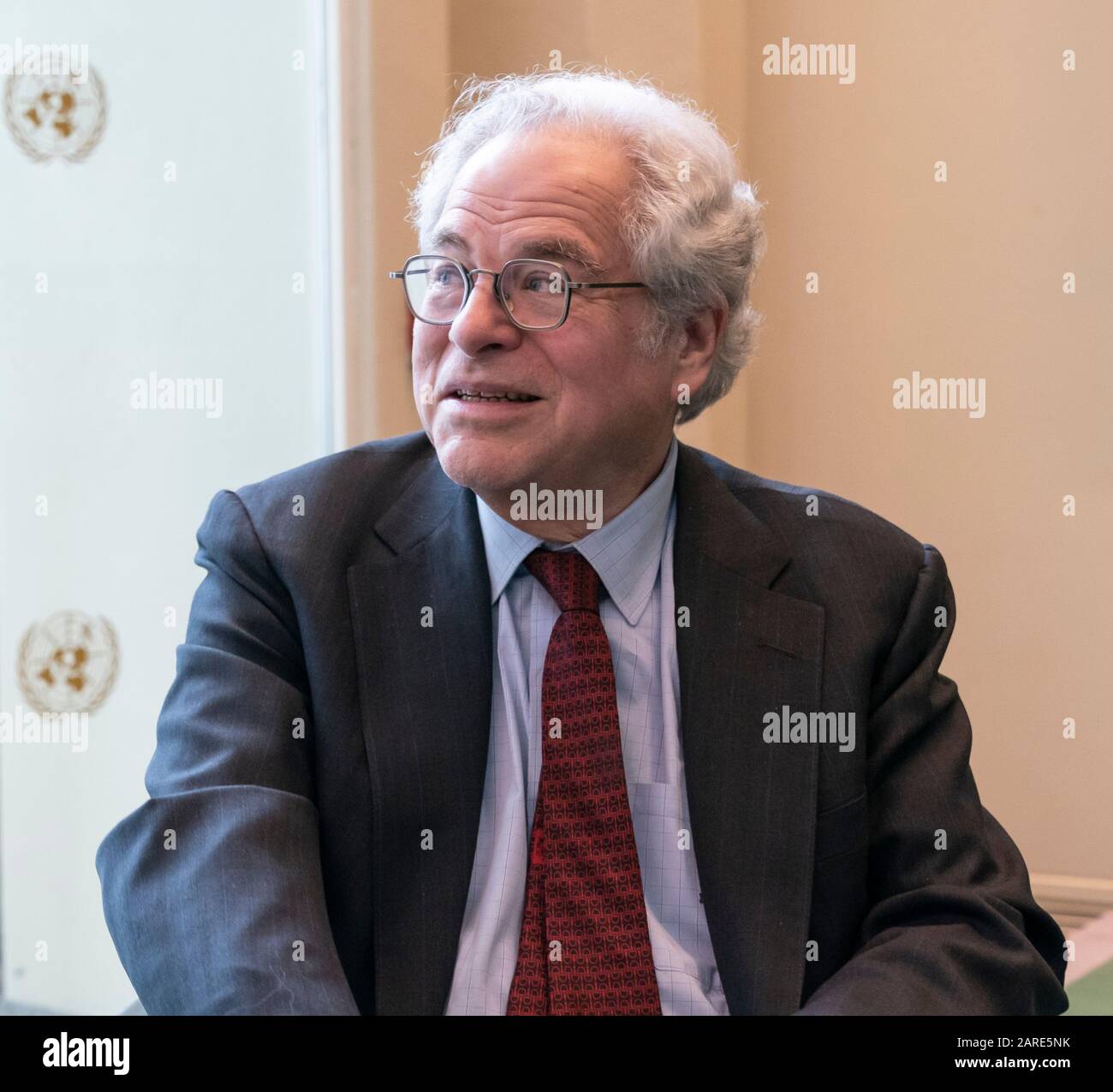 New York, NY January 27, 2020 Violinist Itzhak Perlman attends