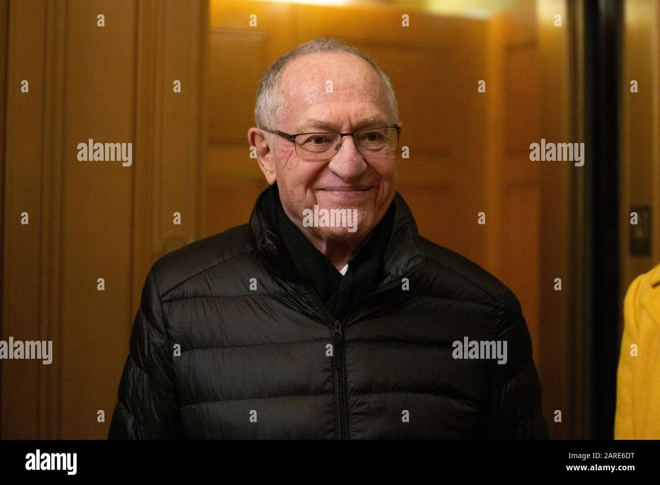 Washington, DC, USA. 27th Jan, 2020. Defense Attorney Alan Dershowitz ...