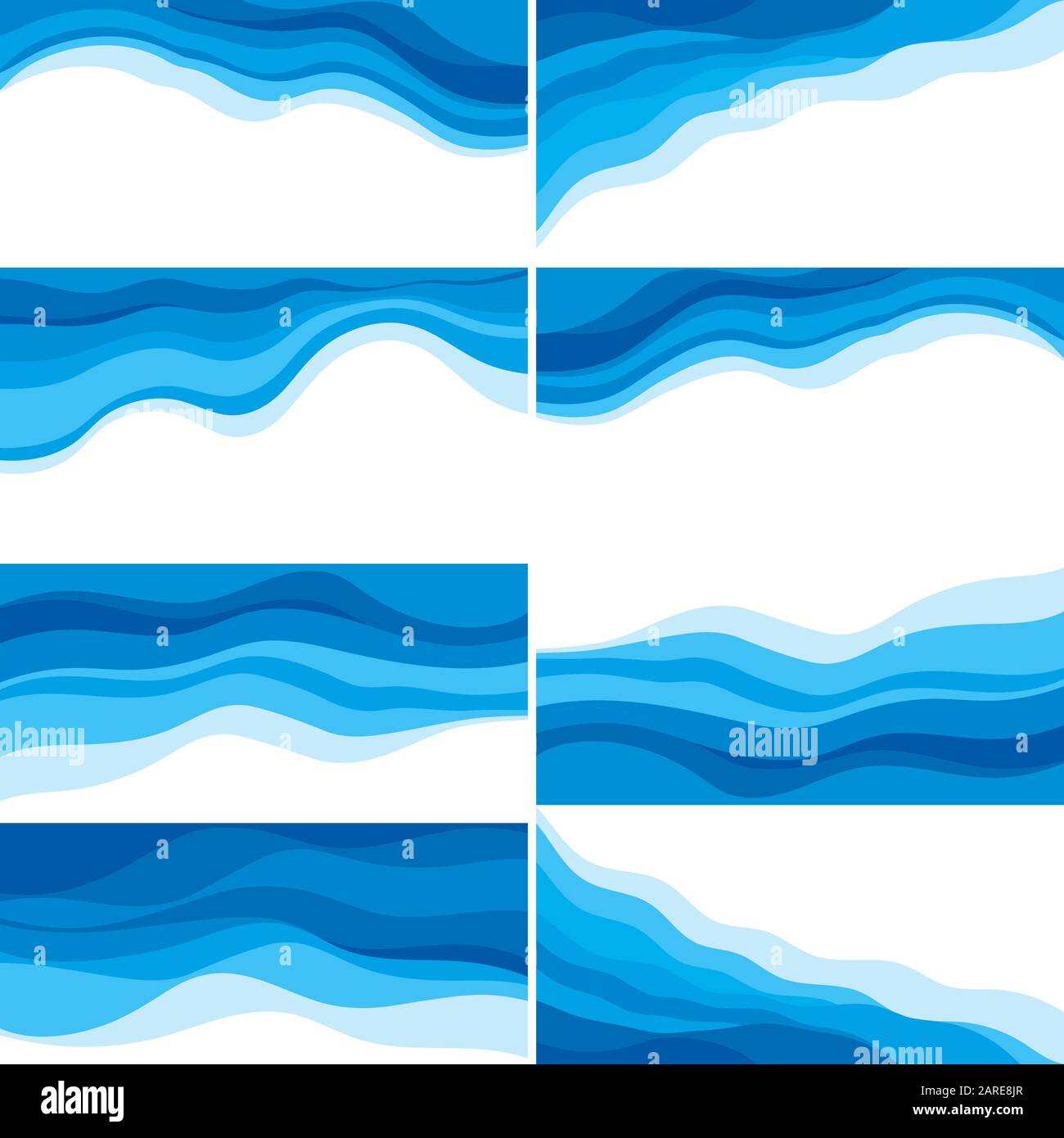 Abstract Water wave vector illustration design background Stock Vector ...