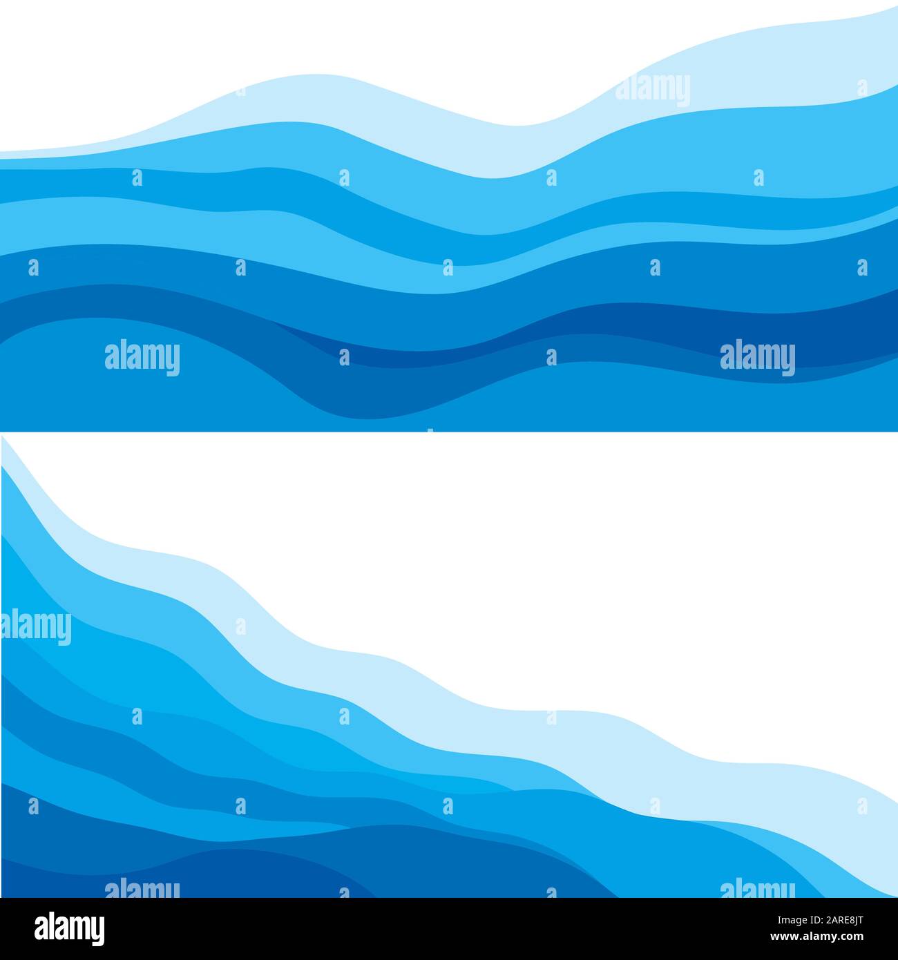 Abstract Water wave vector illustration design background Stock Vector ...