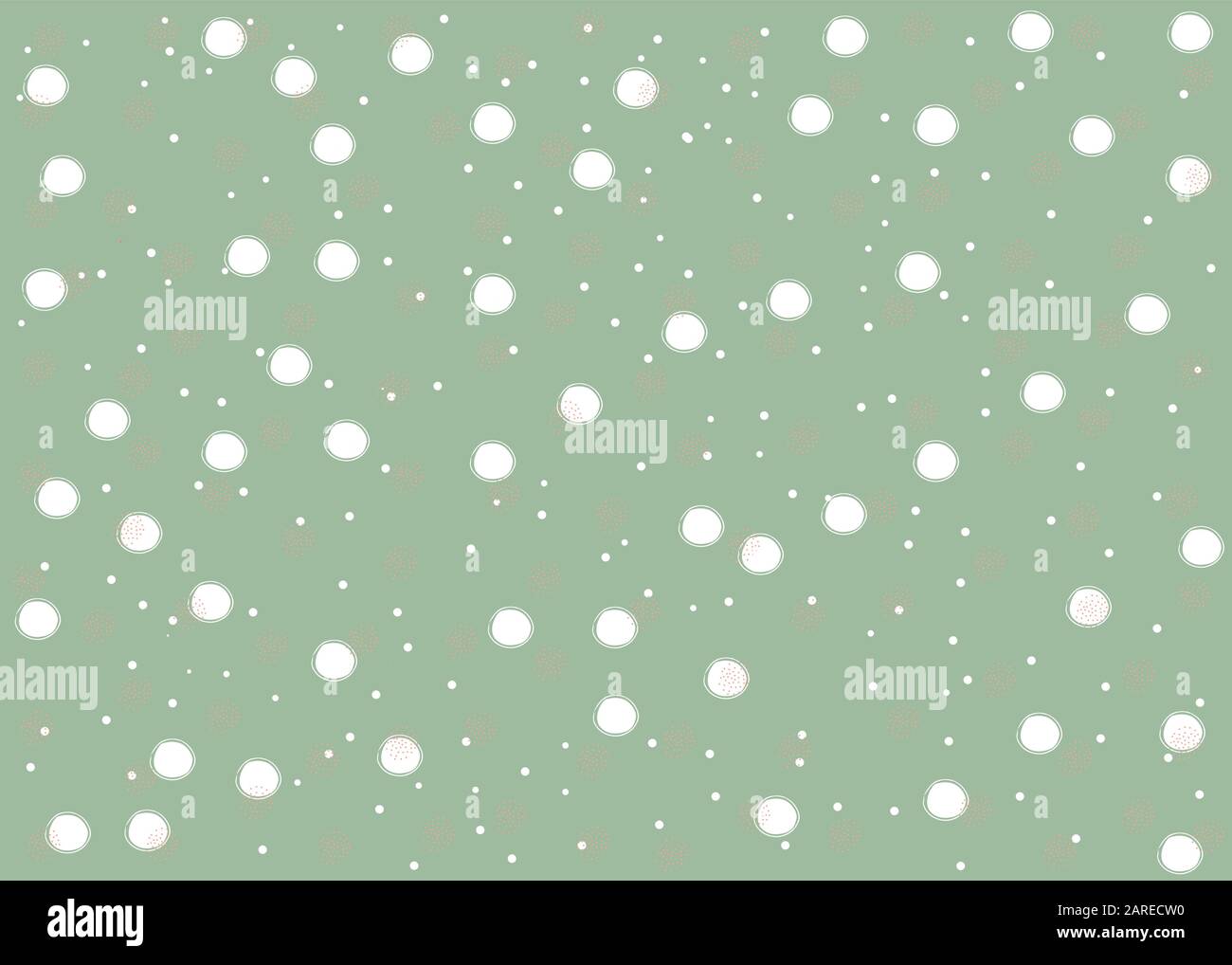 Seamless Simple pattern with dots. Vector Illustration Stock Vector