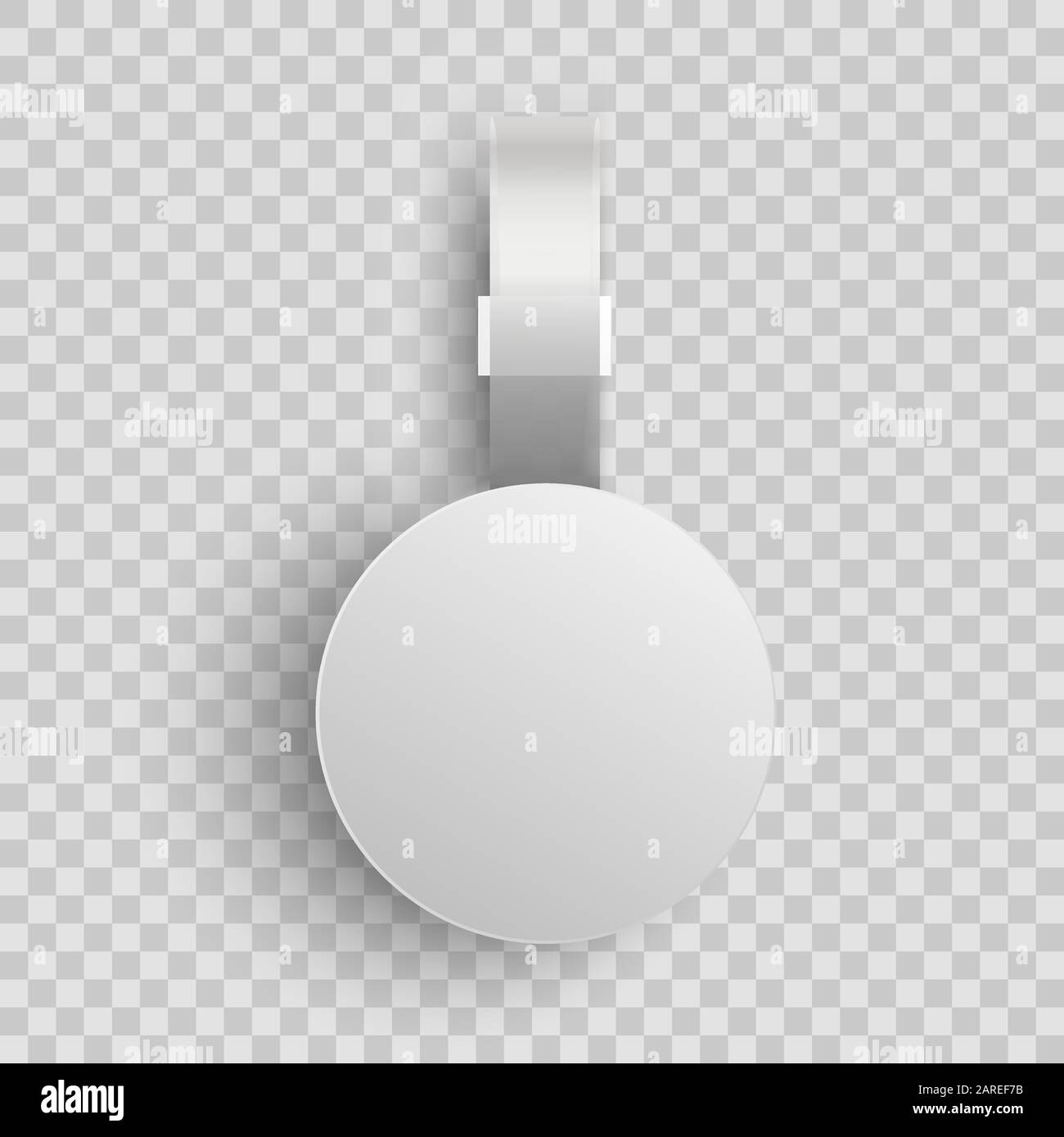 Download Wobbler Mockup White Blank Dangler Supermarket Plastic Tag On Shelf Vector 3d Wobler Template Stock Vector Image Art Alamy