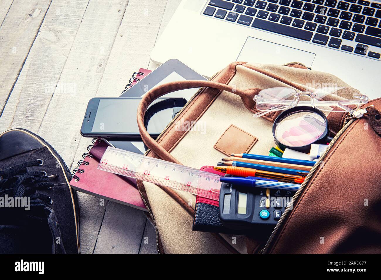hipster leather backpack