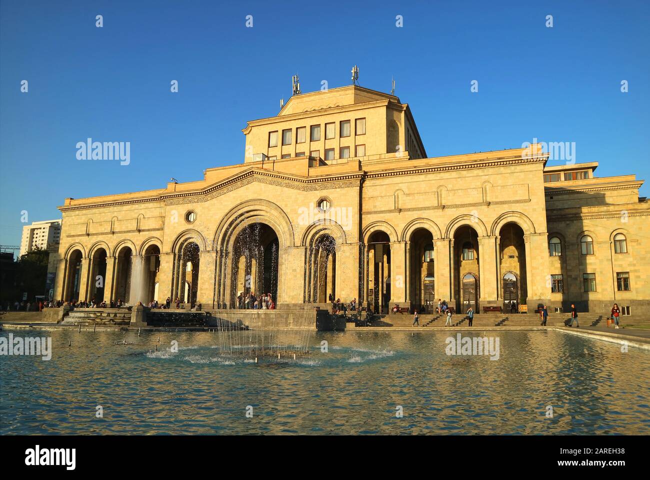 The History Museum of Armenia and the National Gallery Located on