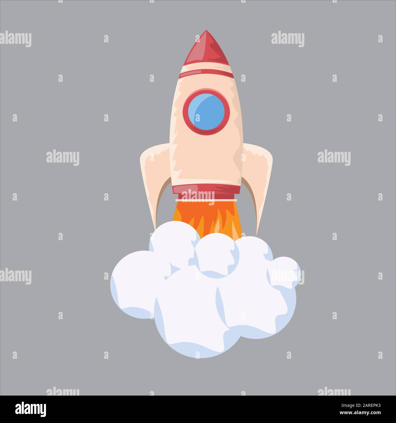 Solid rocket Stock Vector Images - Alamy