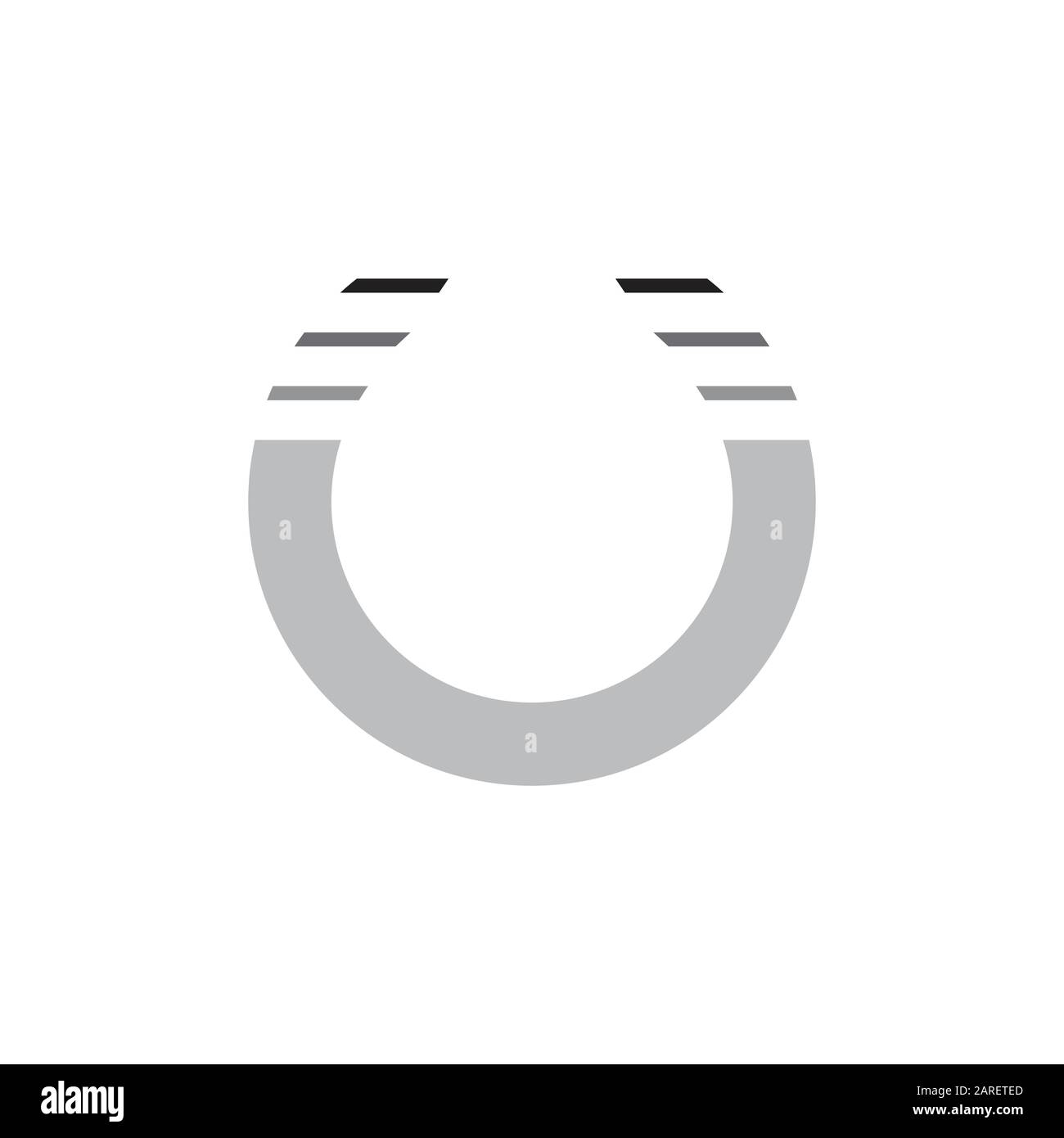 circle stripes abstract logo vector Stock Vector Image & Art - Alamy