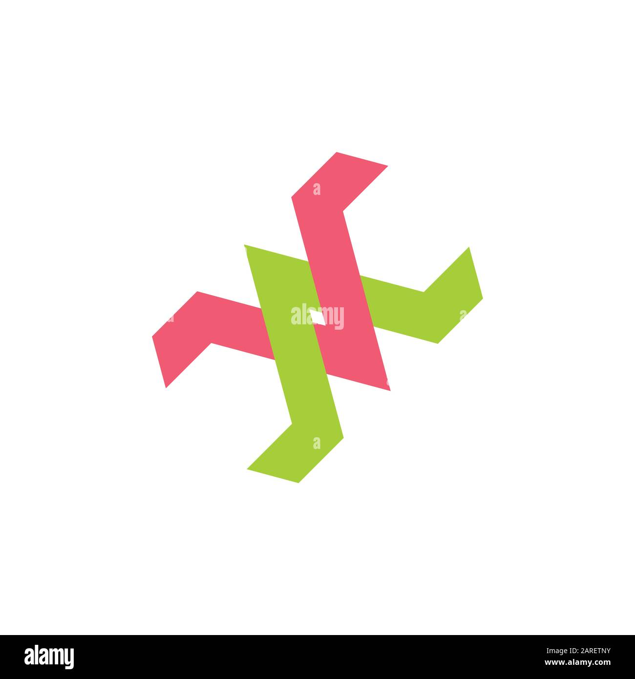 linked wires arrow colorful logo vector Stock Vector Image & Art - Alamy