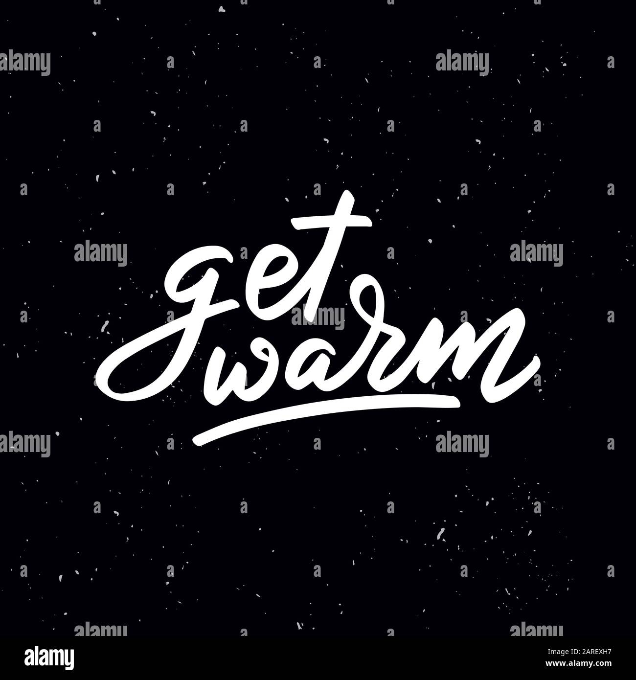 Handwritten calligraphy text, chalk on a blackboard Stock Vector Image ...