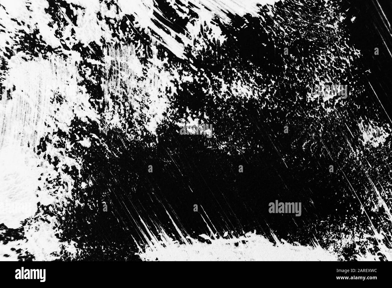 White paint burlap fabric patterns on a black background. horizontal orientation Stock Photo Alamy