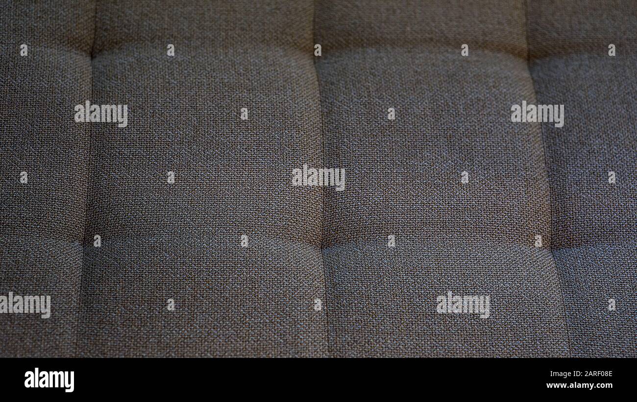 Glister Gray thread string grid fabric pattern texture on women clothes for design purposes. Stock Photo