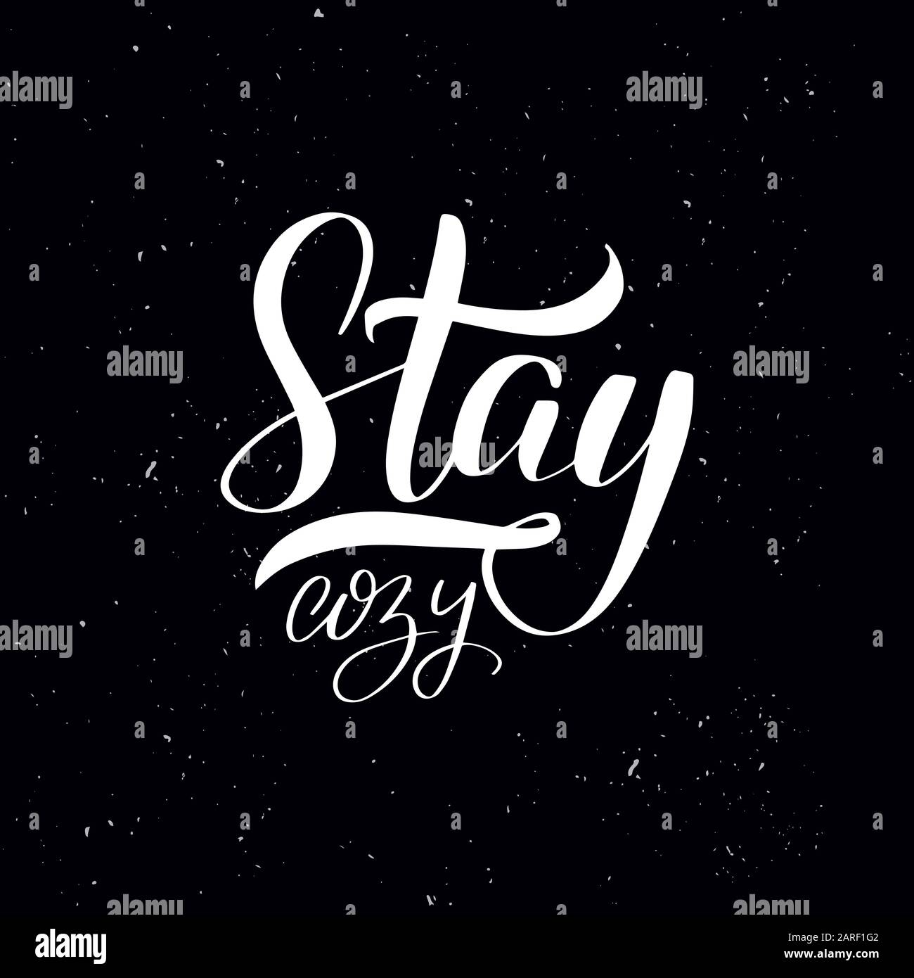 Handwritten calligraphy text, chalk on a blackboard Stock Vector Image