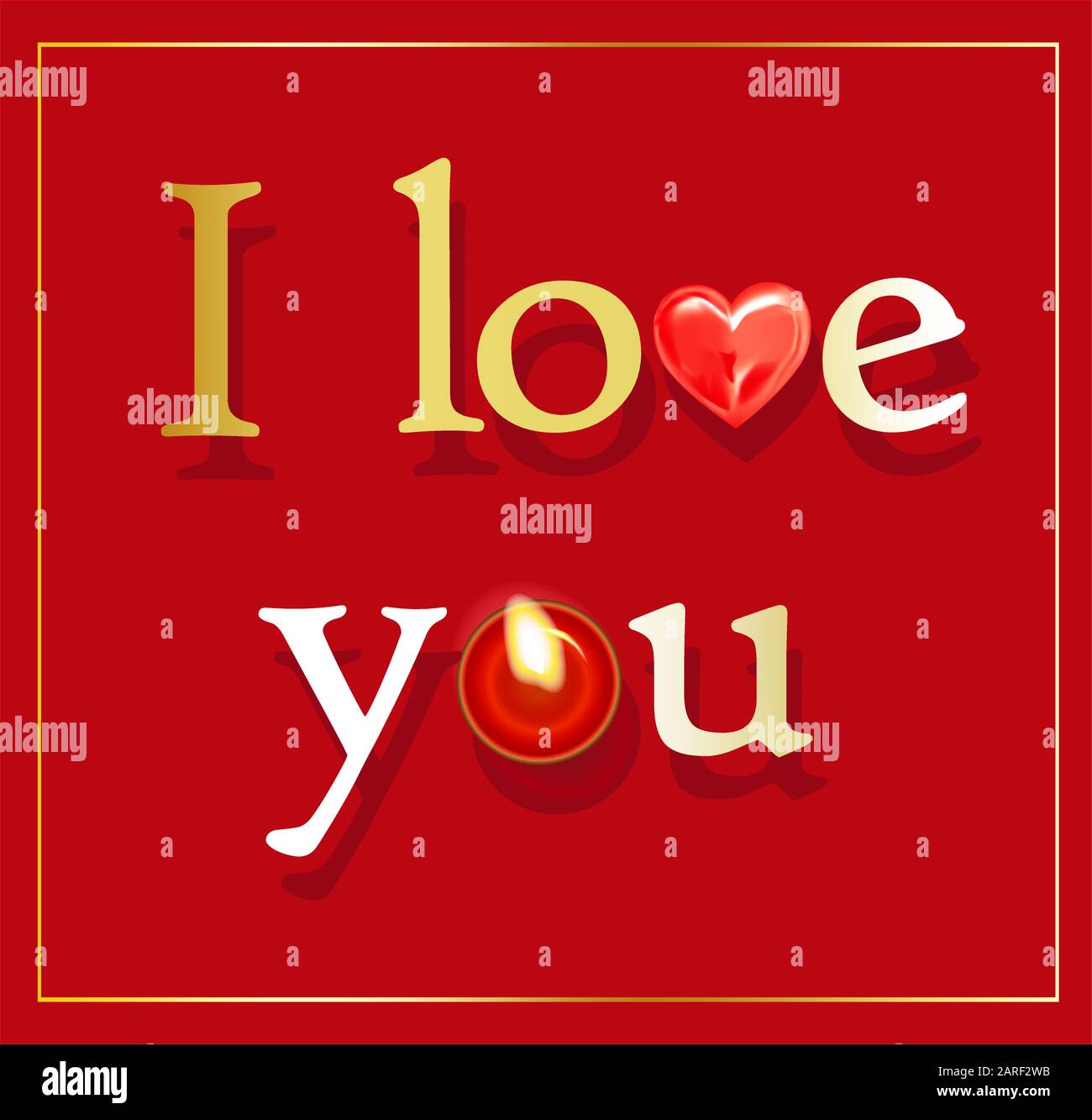 I Love You Text Or Inscription In English Saying In Love