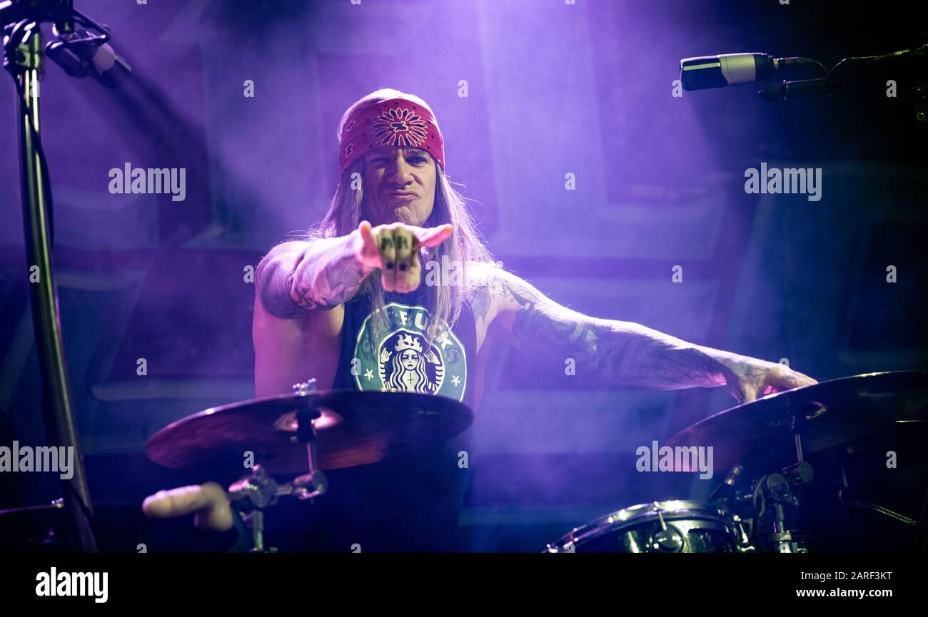 Copenhagen, Denmark. 26th, January 2020. The American glam metal band