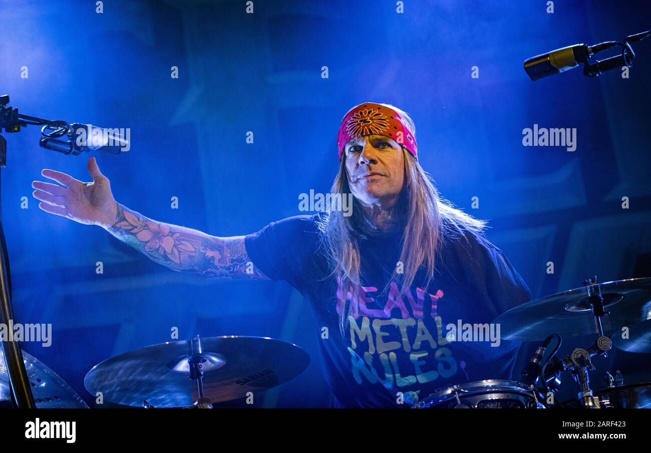 Copenhagen, Denmark. 26th, January 2020. The American glam metal band