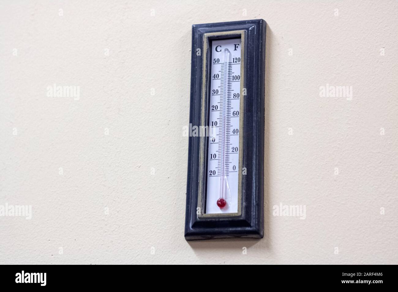 Ambient Temperature Measurement by a Mercury Thermometer Stock Image -  Image of background, climate: 97268625