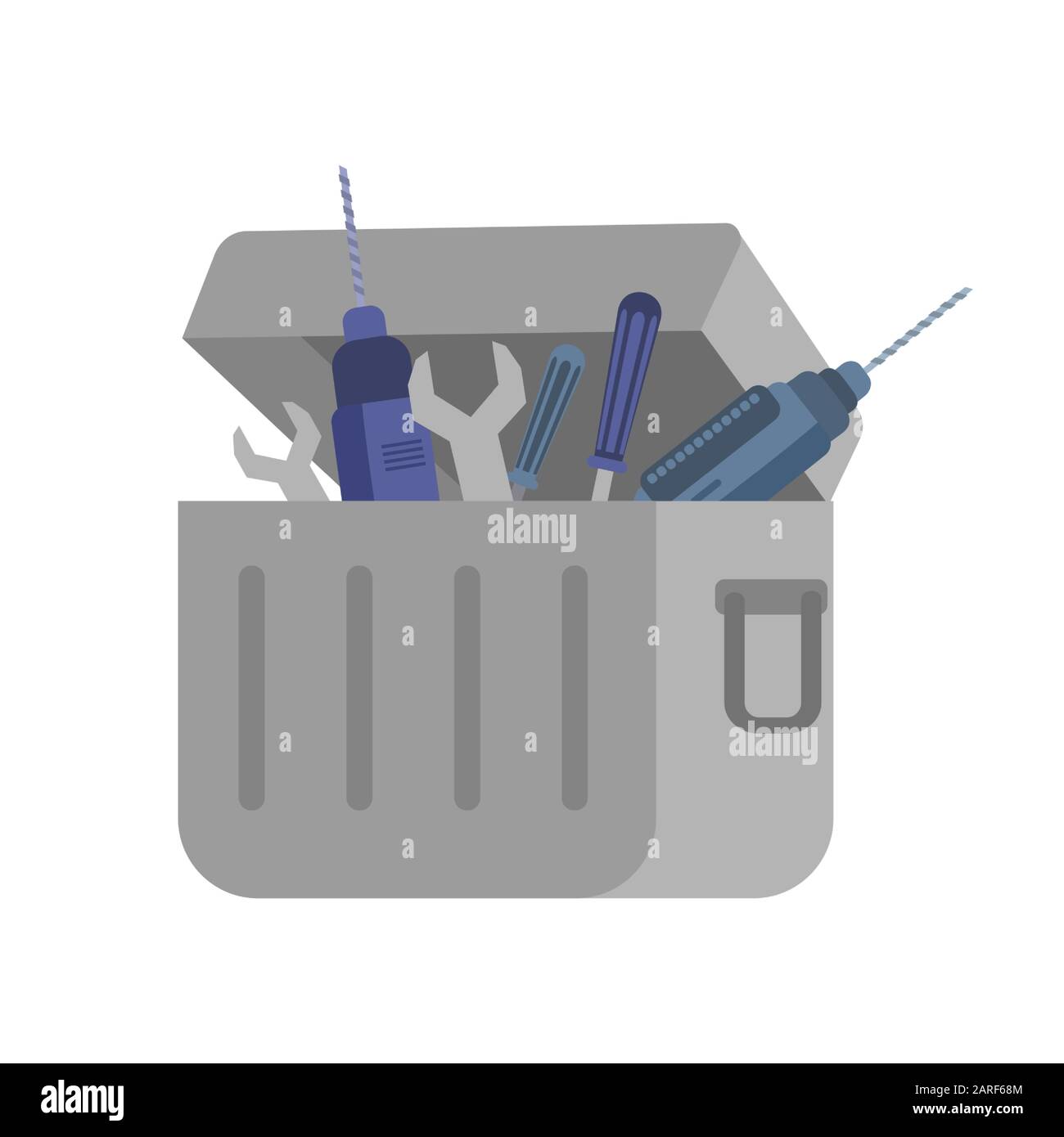 Mechanic instruments repair in Stock Vector Images - Alamy
