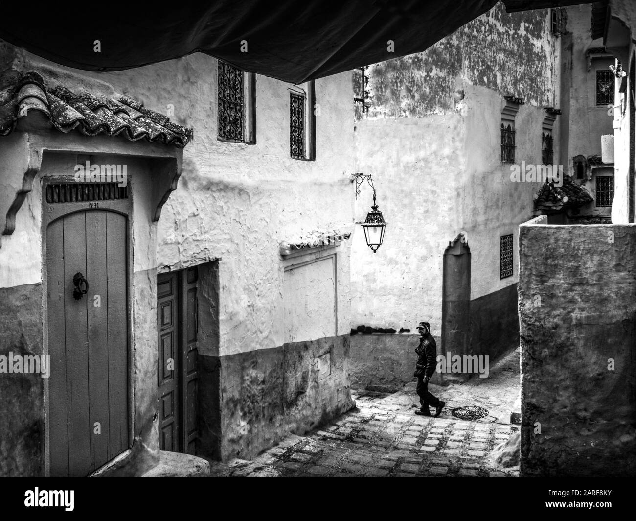 Chefchaouen Black and White Stock Photos & Images - Alamy