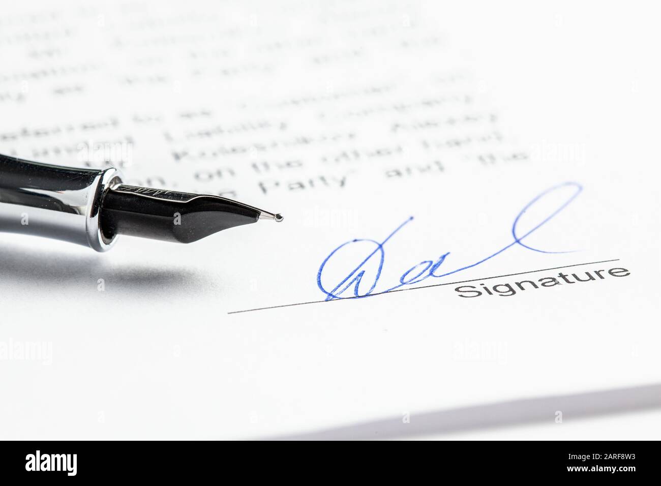 Digital Signature Stock Photos & Digital Signature Stock Images Alamy
