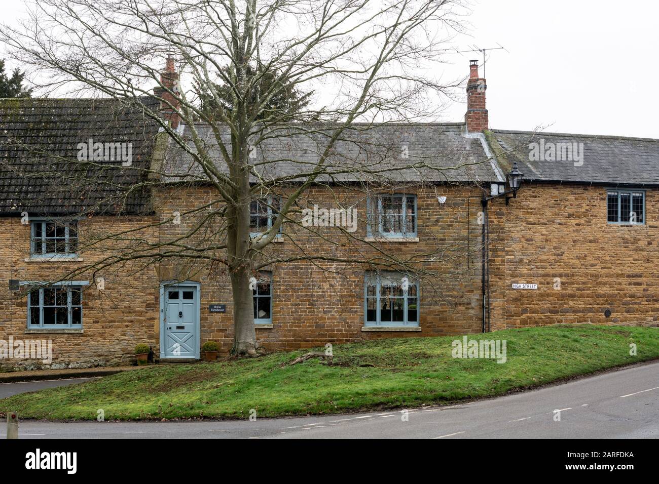 Scaldwell village, Northamptonshire, England, UK Stock Photo Alamy