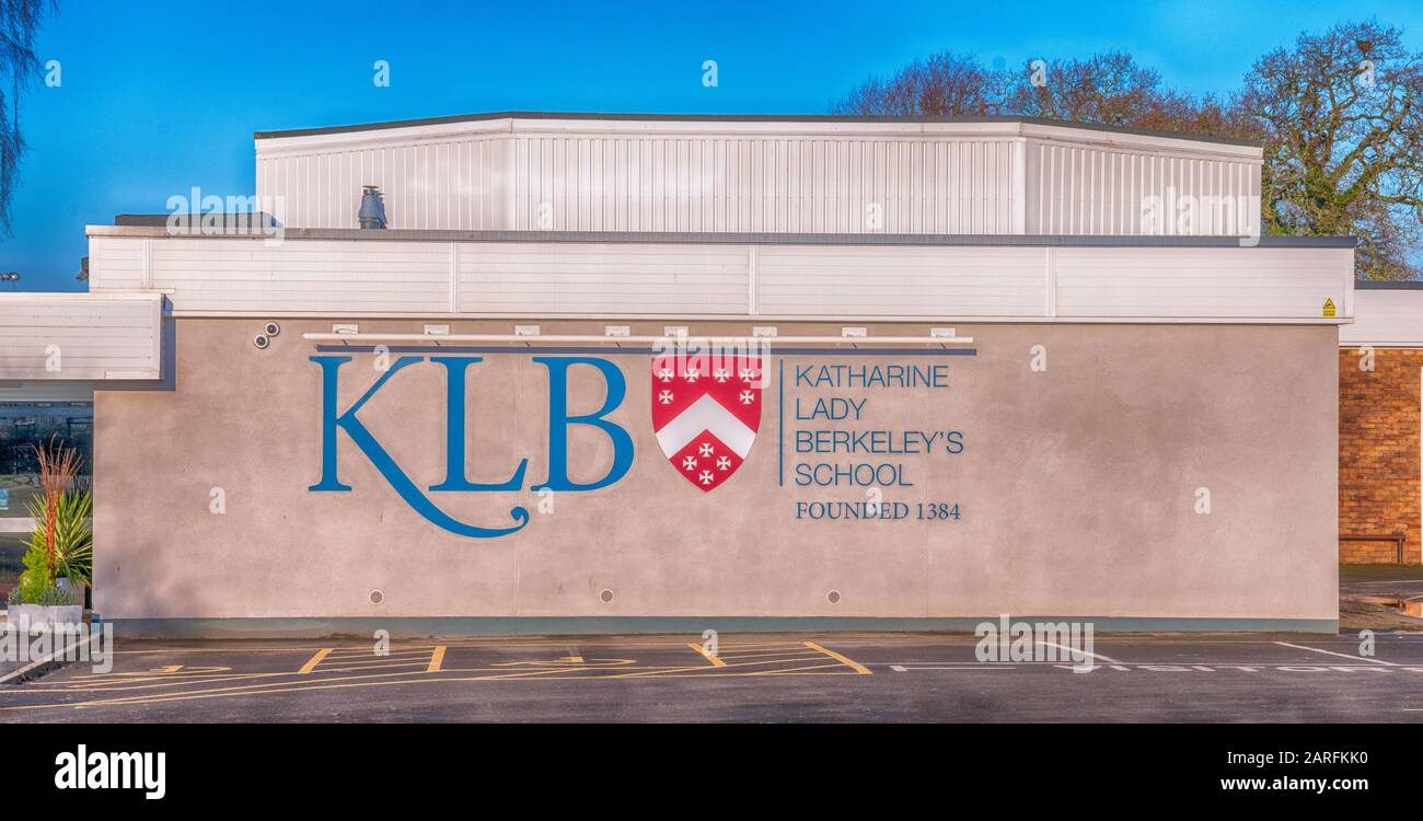 Katharine Lady Berkeley's School near Wotton Under Edge. Founded in