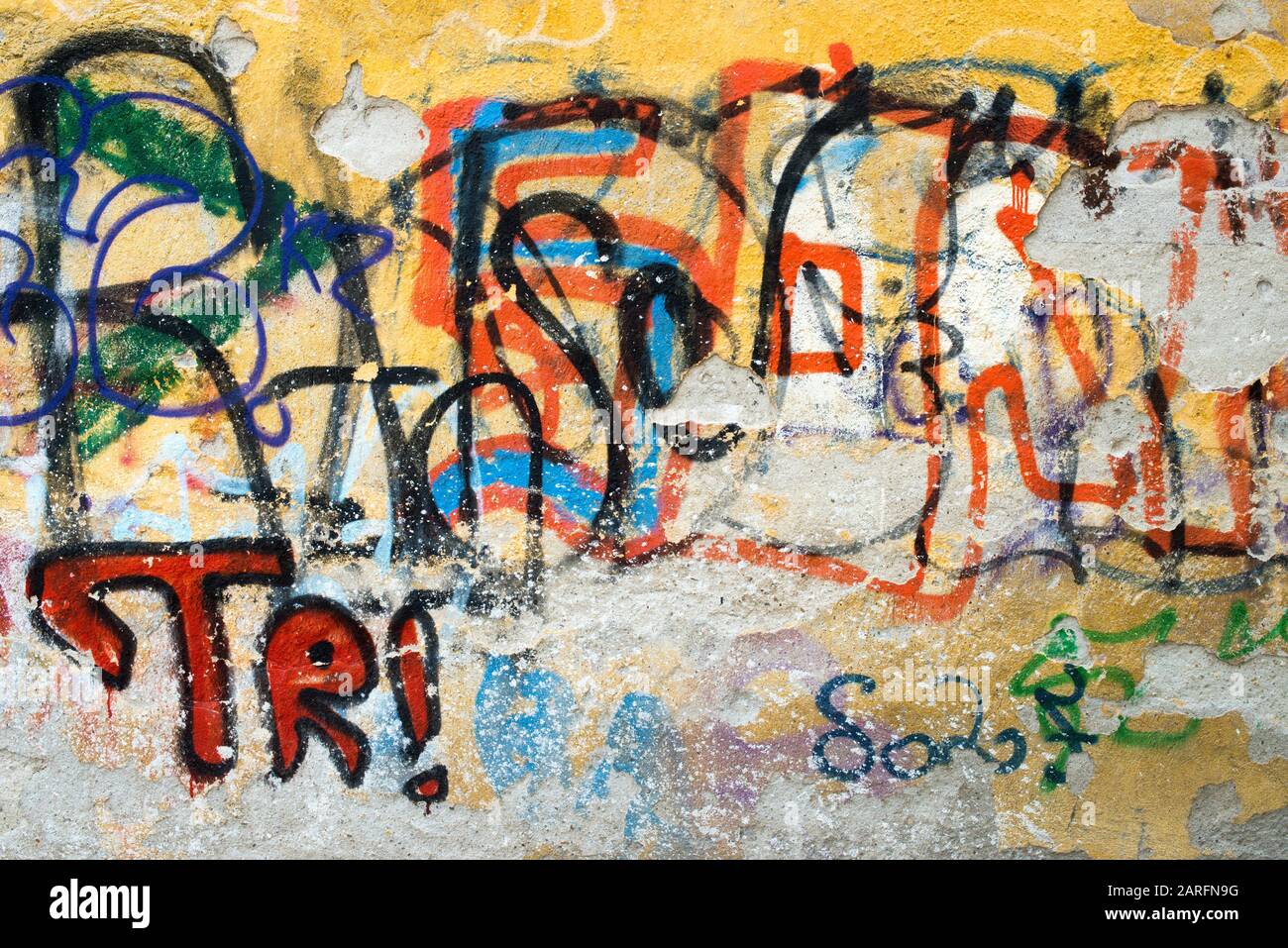 Graffity On Old Wall Art Background Stock Photo Alamy Graffity On Old Wall Art Background Stock Photo Alamy