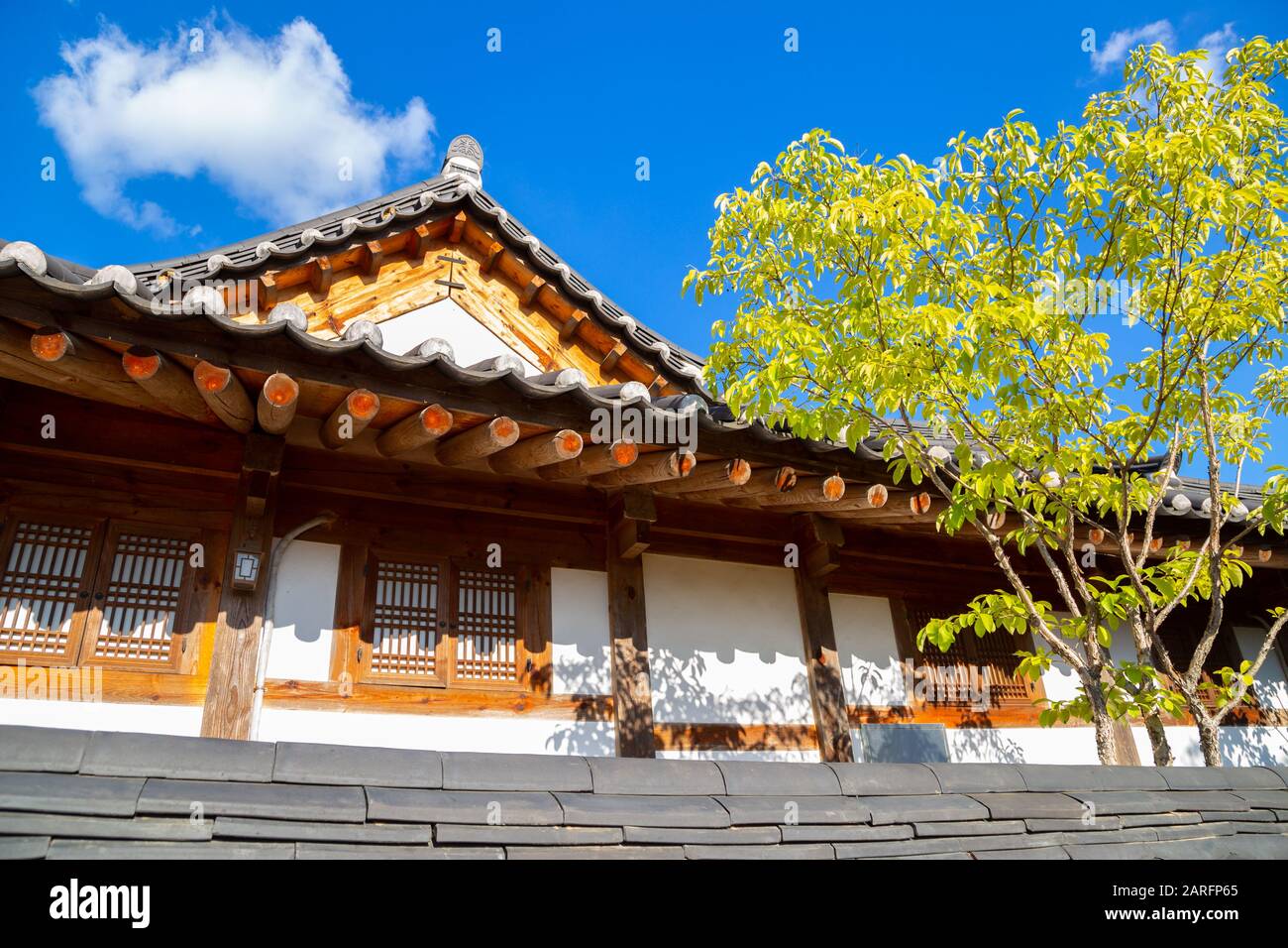 Gyochon Hanok Village, Korean traditional house in Gyeongju, Korea ...