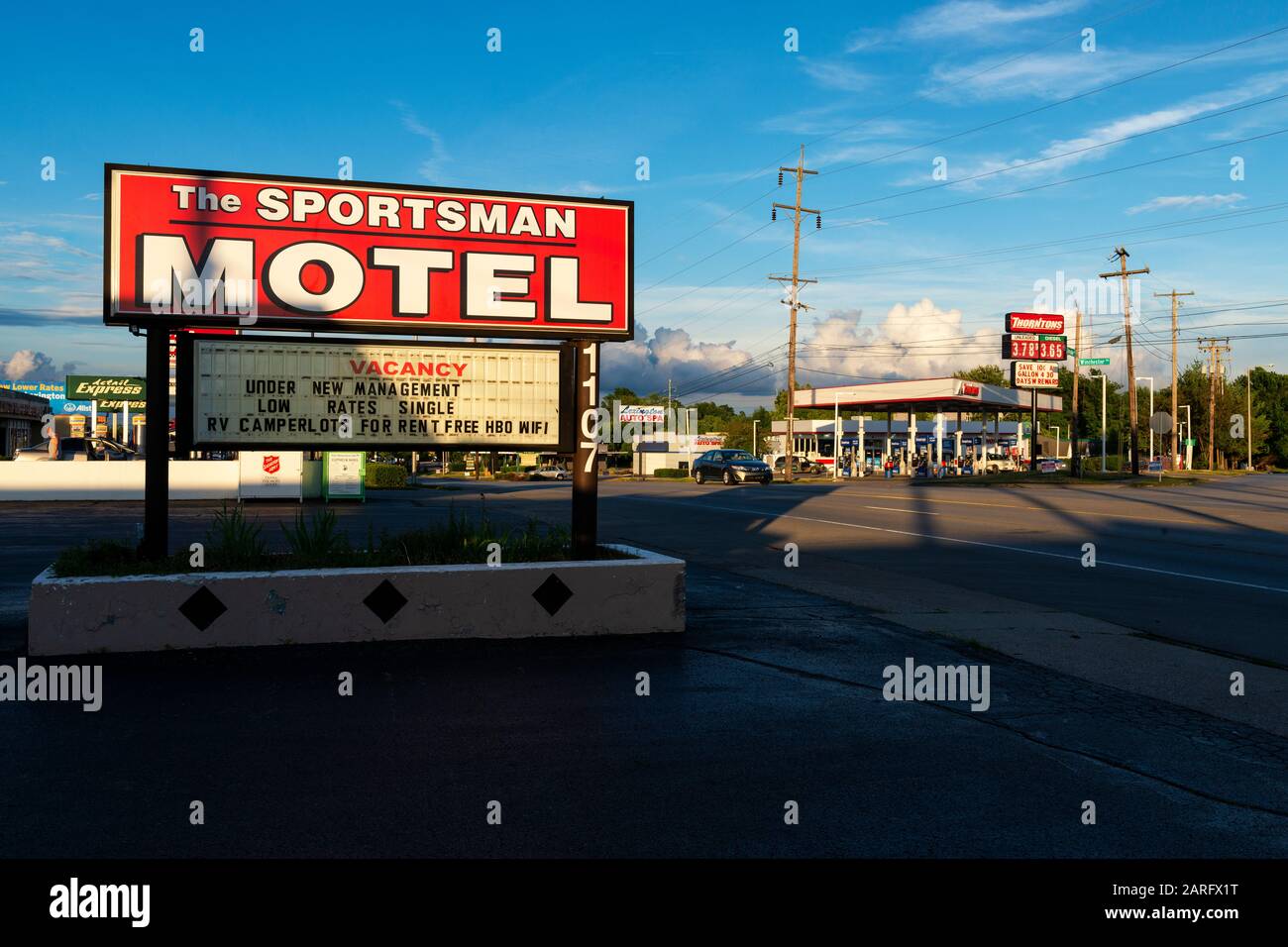 The sportsman motel hires stock photography and images Alamy