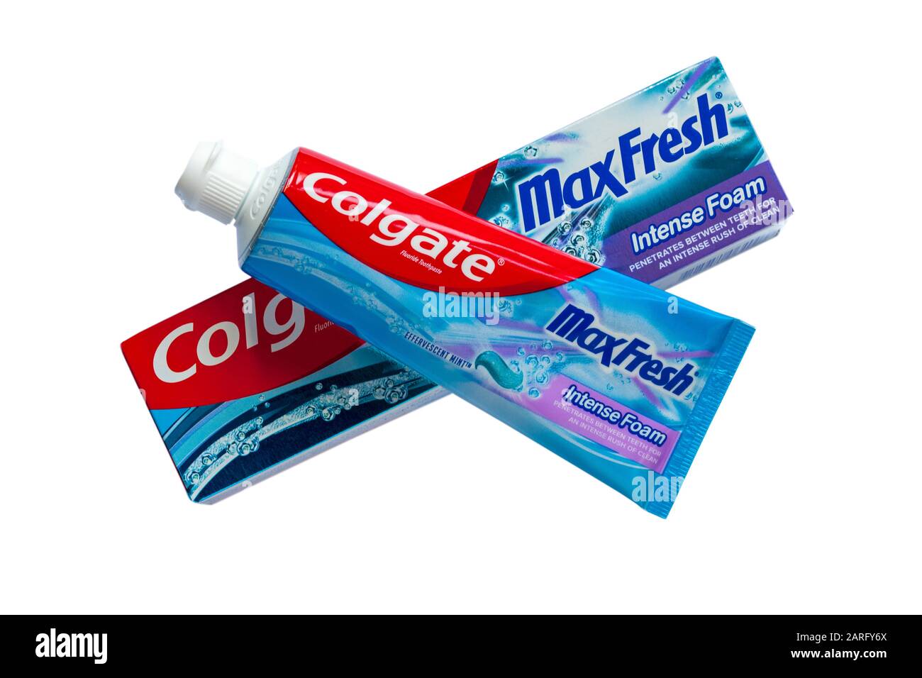 Box of colgate maxfresh toothpaste hires stock photography and images