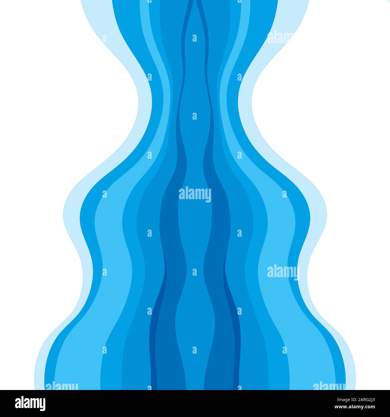 Abstract Water wave vector illustration design background Stock Vector ...