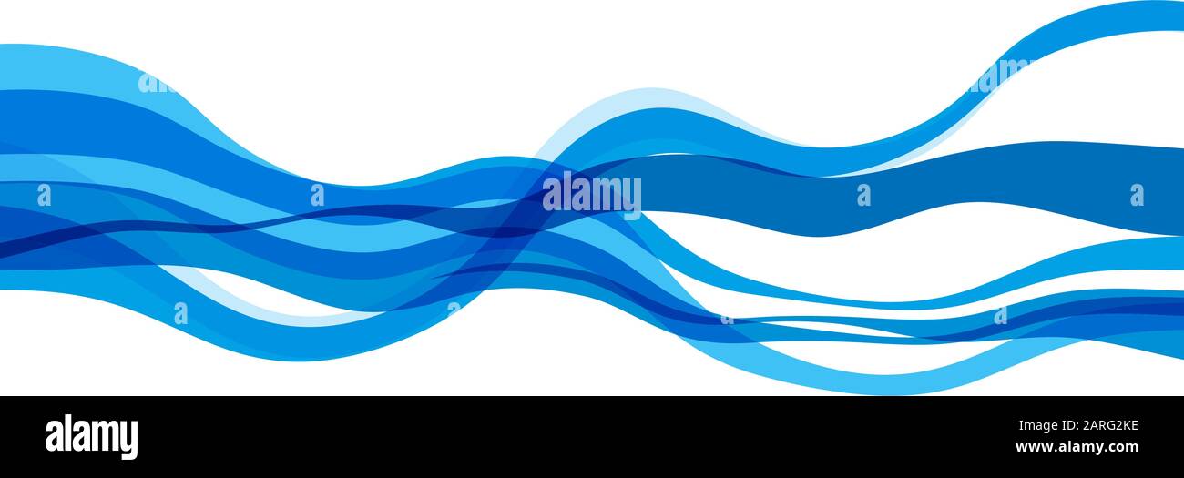 Abstract water wave vector hi-res stock photography and images - Alamy