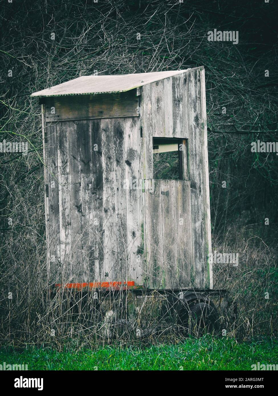 Special hunter seat Stock Photo Alamy