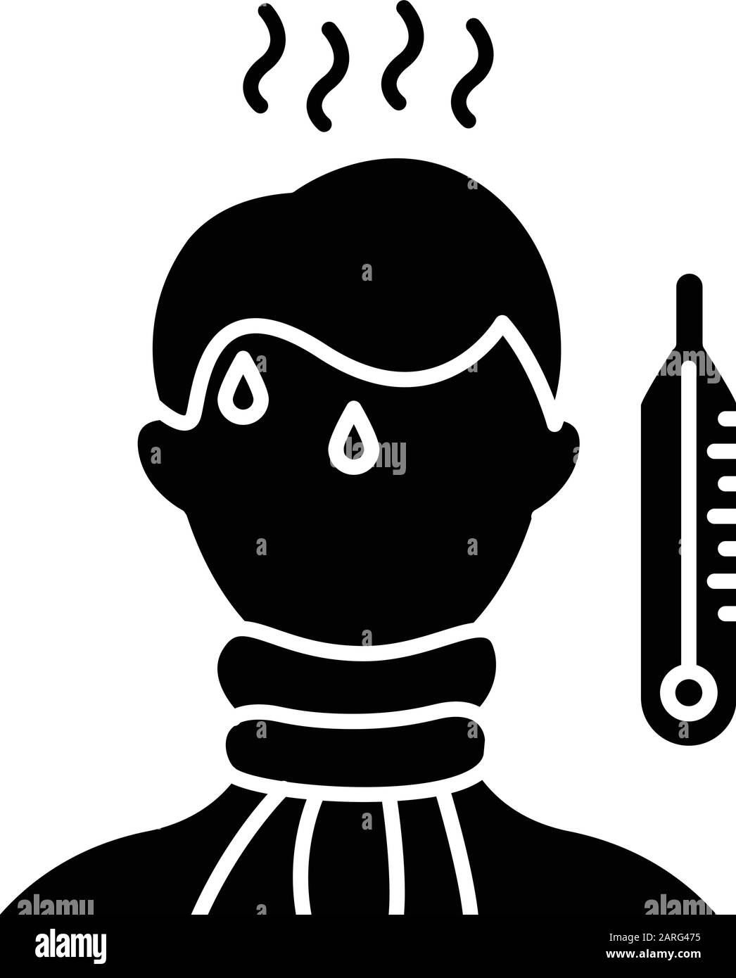 High Temperature Glyph Icon Fever Symptom Disease Illness Man Unwell Healthcare Influenza Infection Sick Person Thermometer Silhouette Symbol Stock Vector Image Art Alamy High Temperature Glyph Icon Fever Symptom Disease Illness Man Unwell Healthcare Influenza Infection Sick Person Thermometer Silhouette Symbol Stock Vector Image Art Alamy