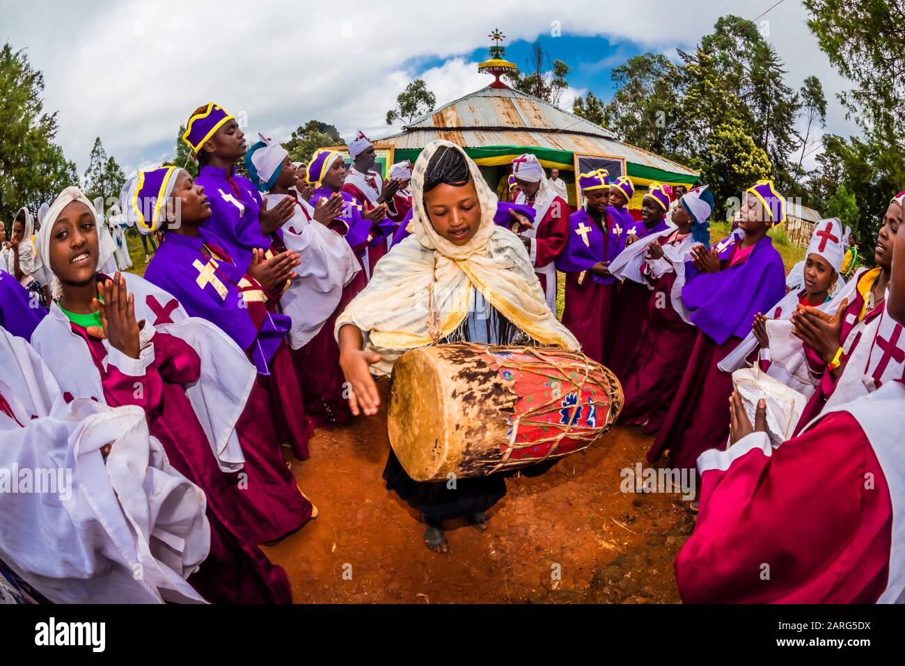 Ethiopian Orthodox Church Drum High Resolution Stock Photography and Images Alamy