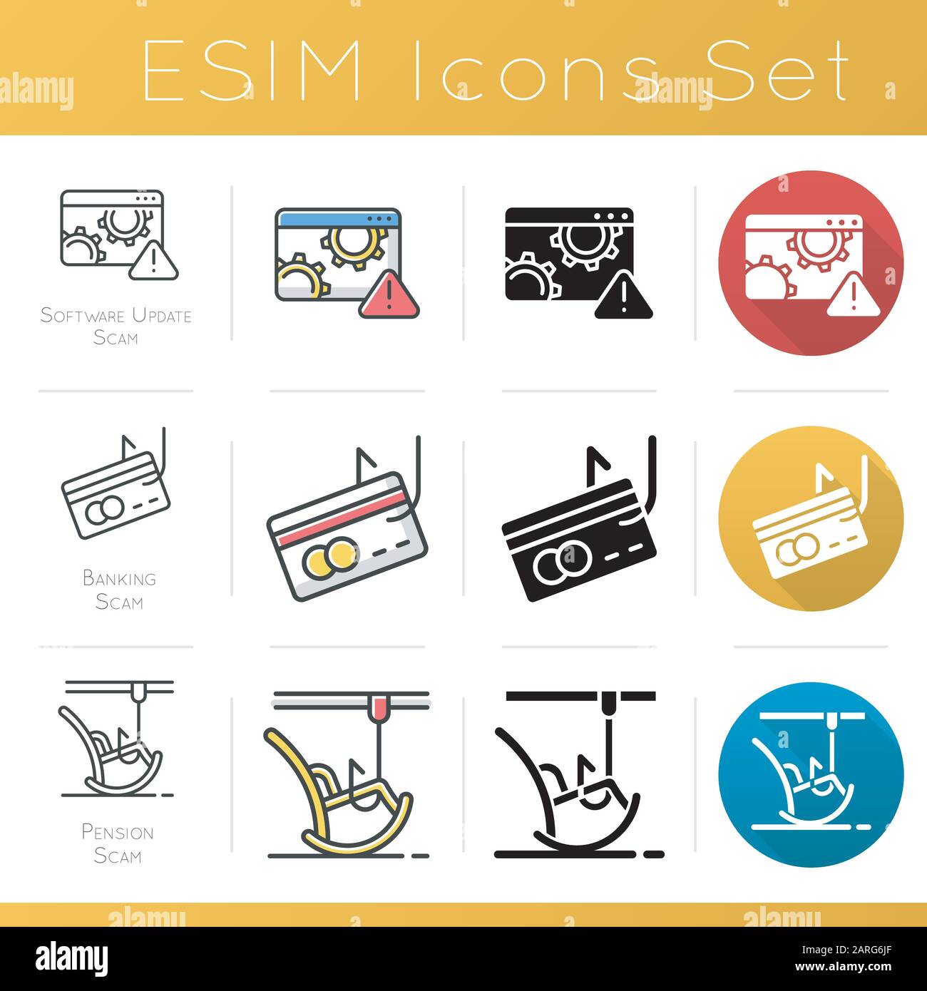 Update credit card Stock Vector Images - Alamy