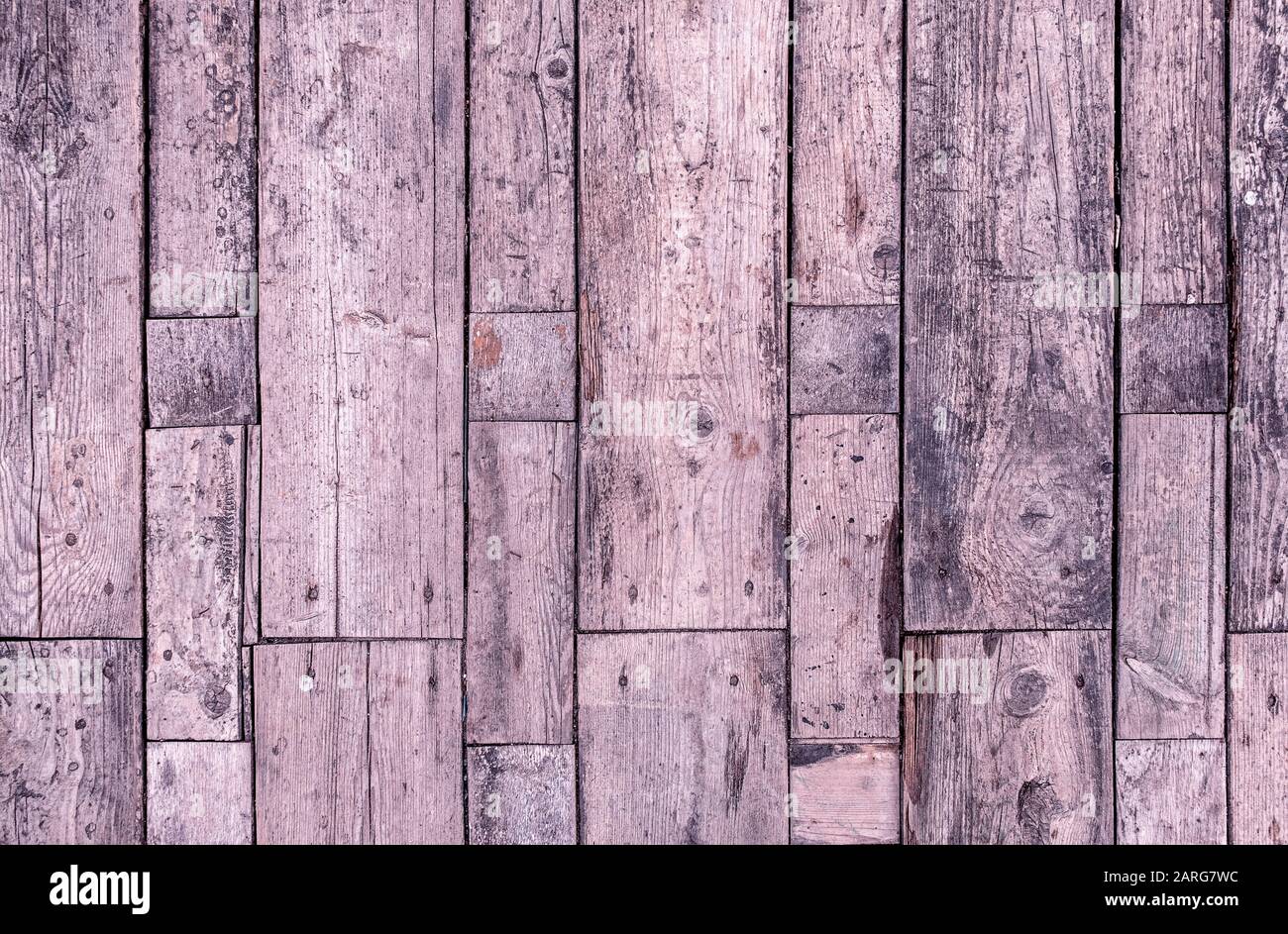 Old and worn wood texture background Stock Photo