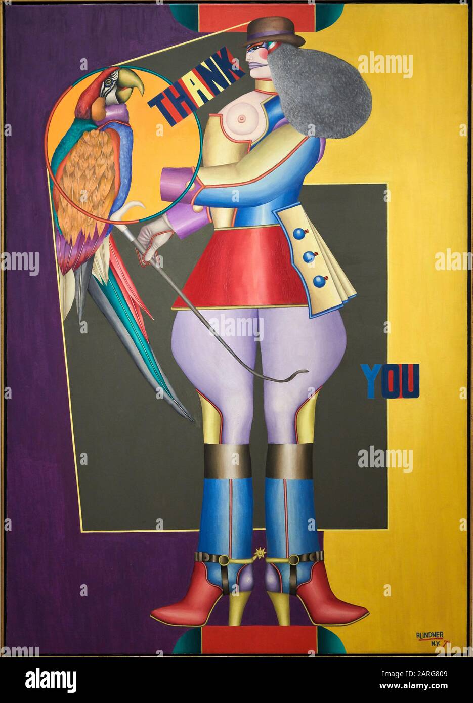 '''Thank You'', 1971, Richard Lindner (1901-1978) Stock Photo