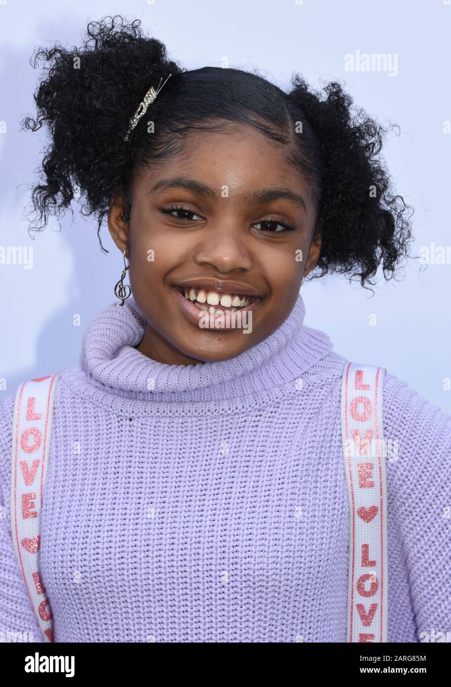 Los Angeles, California, USA 25th January 2020 Actress Brianni Walker  attends Paramount Pictures 'Sonic The Hedgehog' Family Day Event on January  25, 2020 at Paramount Studios in Los Angeles, California, USA. Photo