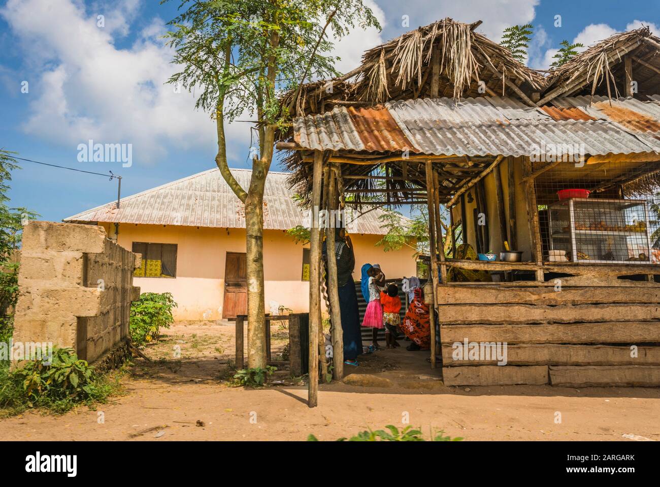 Zanzibar. Store alongside the house sothey have the convenience of no