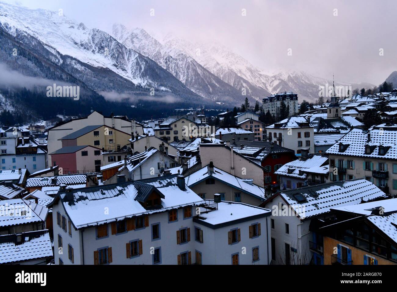 Chamonix,Haute-Savoie,French Alps,France,Europe. Stock Photo