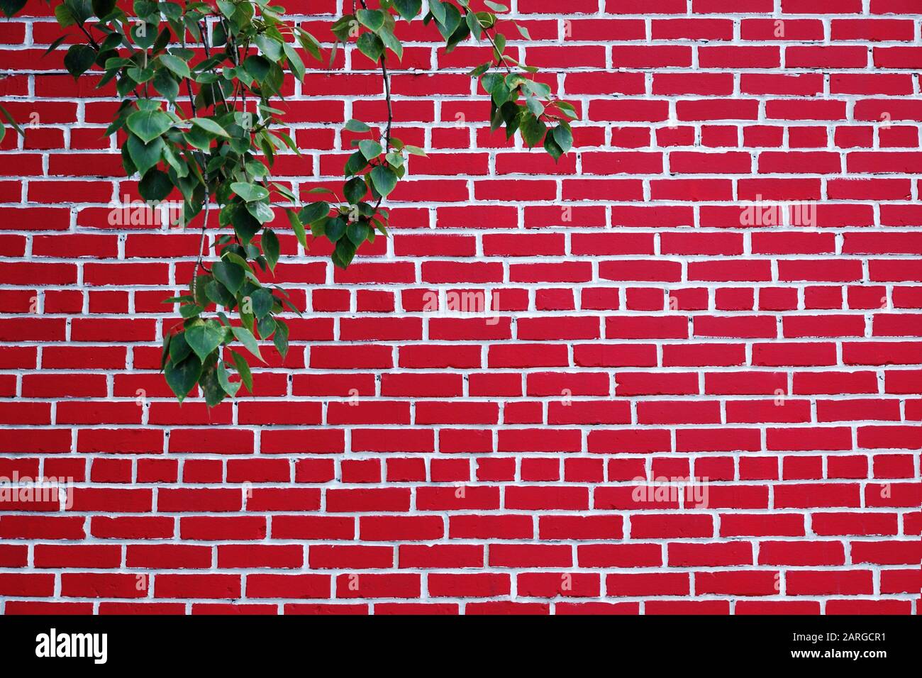 Wallpaper red natural brick hi-res stock photography and images - Alamy