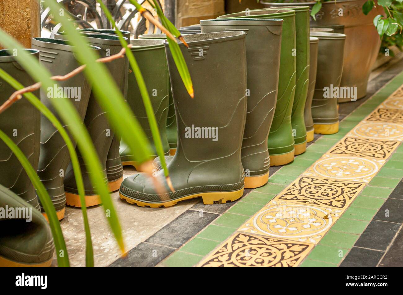 O Wellington Boot Disfarçado Fica Na Areia De Baixo Lado Imagem de Stock -  Imagem de grupo, inglaterra: 163415059