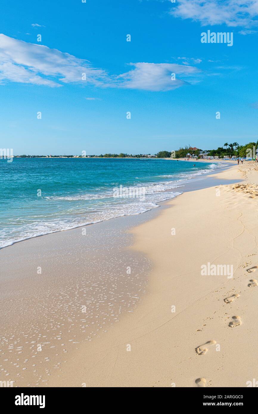 Governors Beach, part of Seven Mile Beach, Grand Cayman, Cayman Islands, Caribbean, Central America Stock Photo