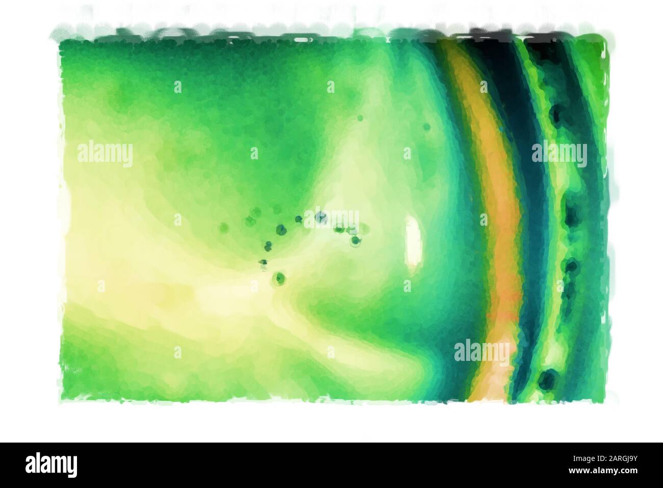 Deepening Reaction to Canola oil and Soymilk Stock Photo Alamy