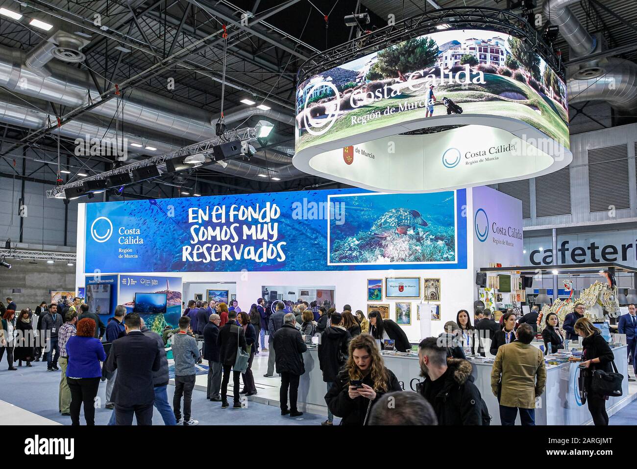 Madrid, Spain. 24th January, 2020. Fitur, International Travel and Tourism Fair, at IFEMA. Credit:  ABEL F. ROS / Alamy Stock Photo