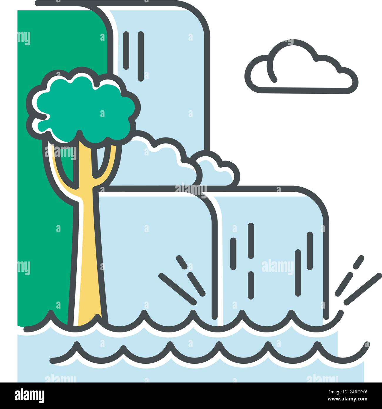 Hidden rivers Stock Vector Images - Alamy