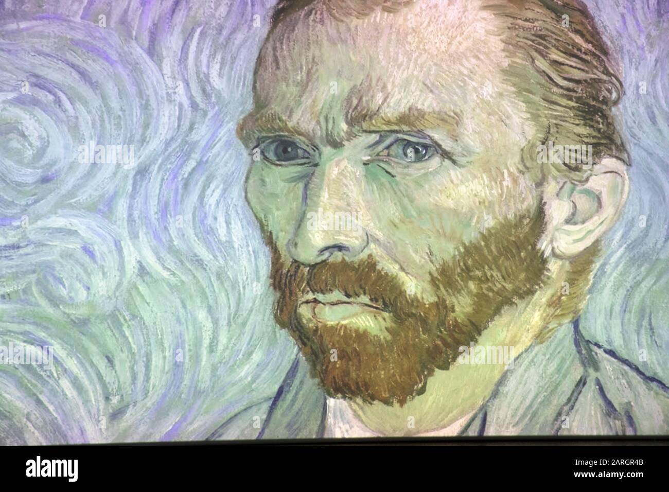 Multimedia exhibition by Vincent Van Gogh, Lugano, Switzerland, Europe