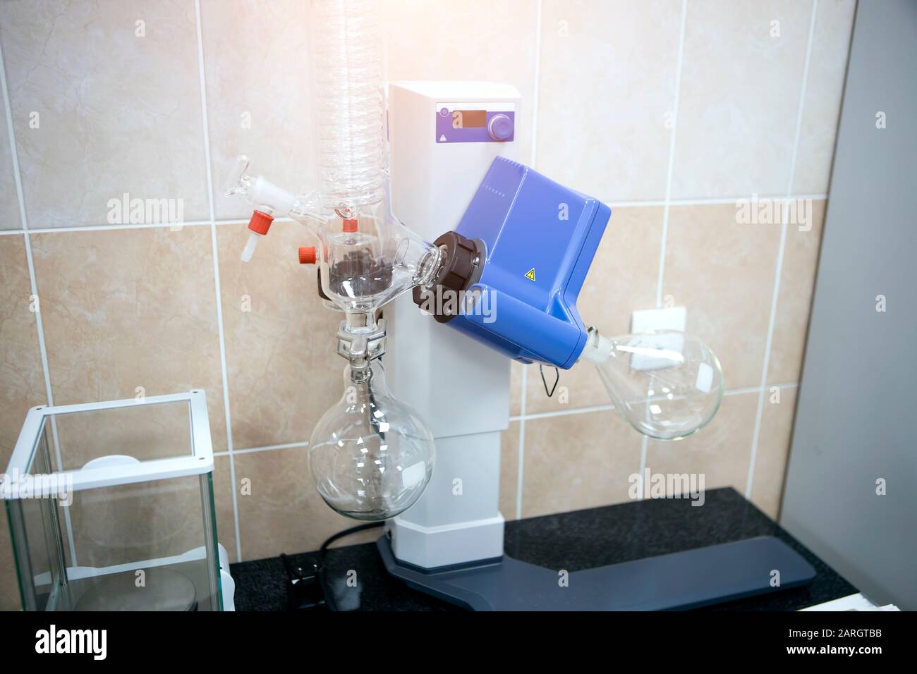 chemical laboratory devices for substance analysis Stock Photo Alamy