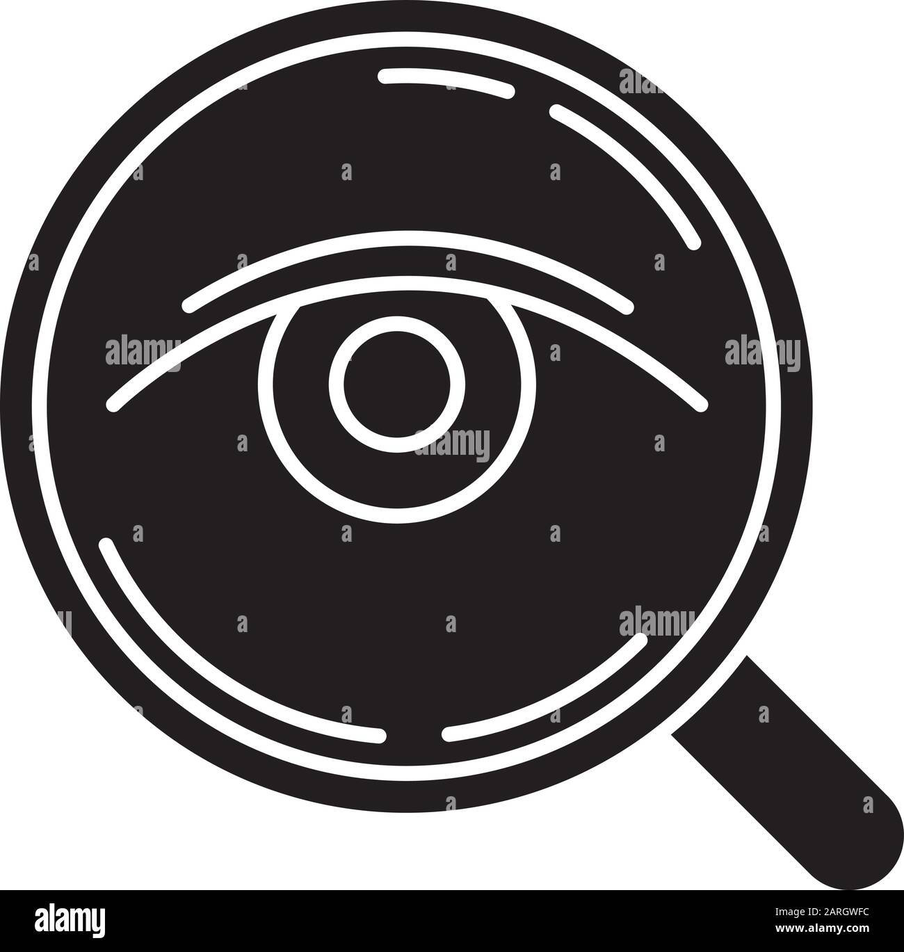 Analysis glyph icon. Public opinion. Research. Consumer review. Customer satisfaction. Feedback
