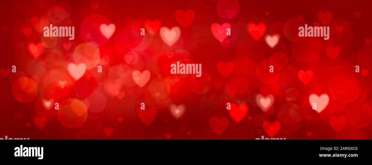 redcolored romantic heart shaped background for valentines day Stock ...